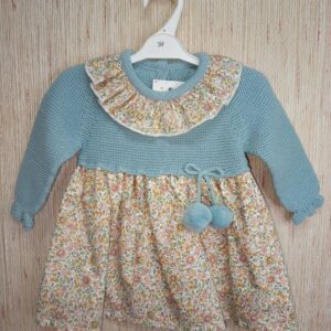 VESTIDO BEBE CUERPO DE PUNTO