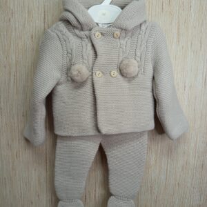 SAN FRANSISCO PUNTO BEBE BEIGE CAPUCHA