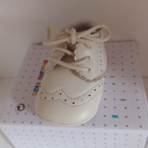 CALZADO BEBE PIEL BEIG