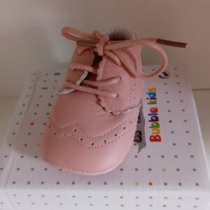 CALZADO BEBE PIEL ROSA