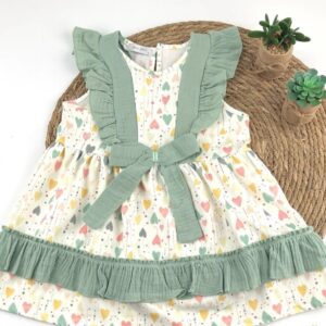 VESTIDO NIÑA ALMA CORAZONES