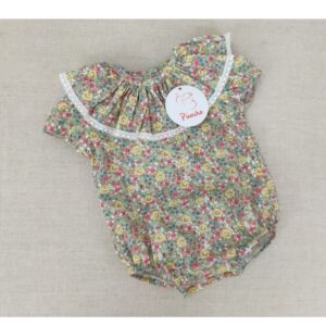 PELELE CUELLO VOLANTE BEBE ESTAMPADO TUTIFRUTI