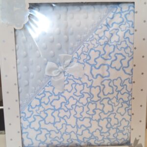 MANTA CARRO MINI CUNA  OSITO TOUS