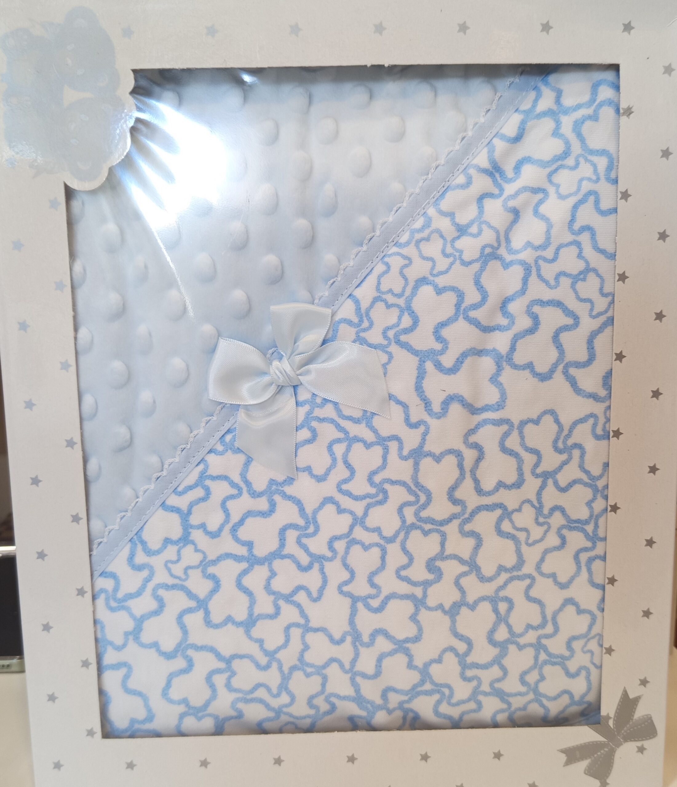 MANTA CARRO MINI CUNA OSITO TOUS