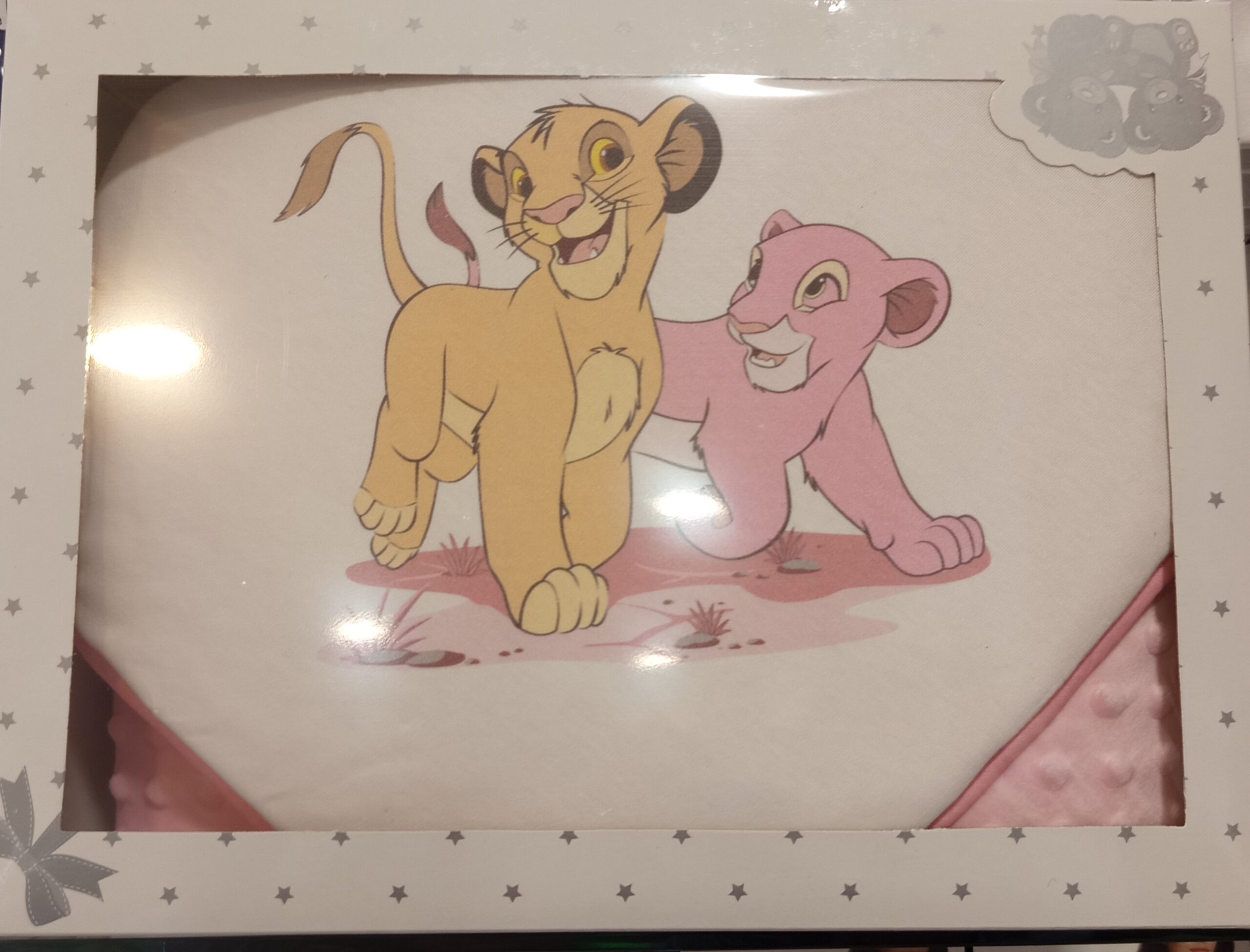 MANTA BEBE CARRO REY LEON SIMBA